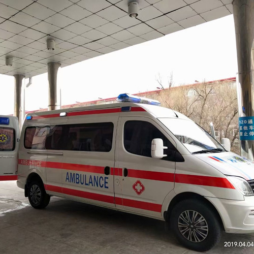 蔡甸救护车出租服务案例2